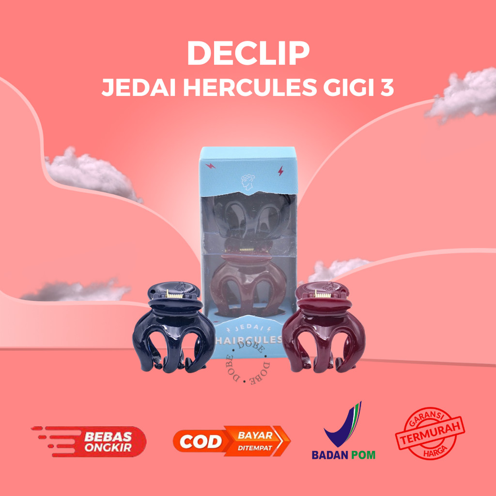 DECLIP Jedai Hercules Gigi 3 - Ukuran 5cm