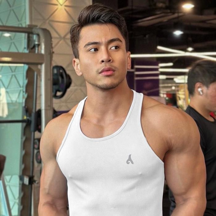 RYBV Athenics Mega Singlet Dryfit Baju Gym Baju Lari Singlet Olahraga