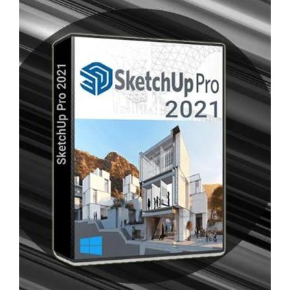 Flashdisk Sketchup Permanen 2021 + Vray 5