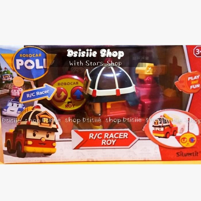 Mainan Remote Control Poli Robocar Original Amber-Poli-Roy Best Seller