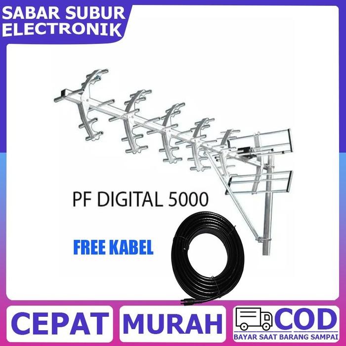PF HD-U25 ANTENA LUAR DIGITAL FREE KABEL