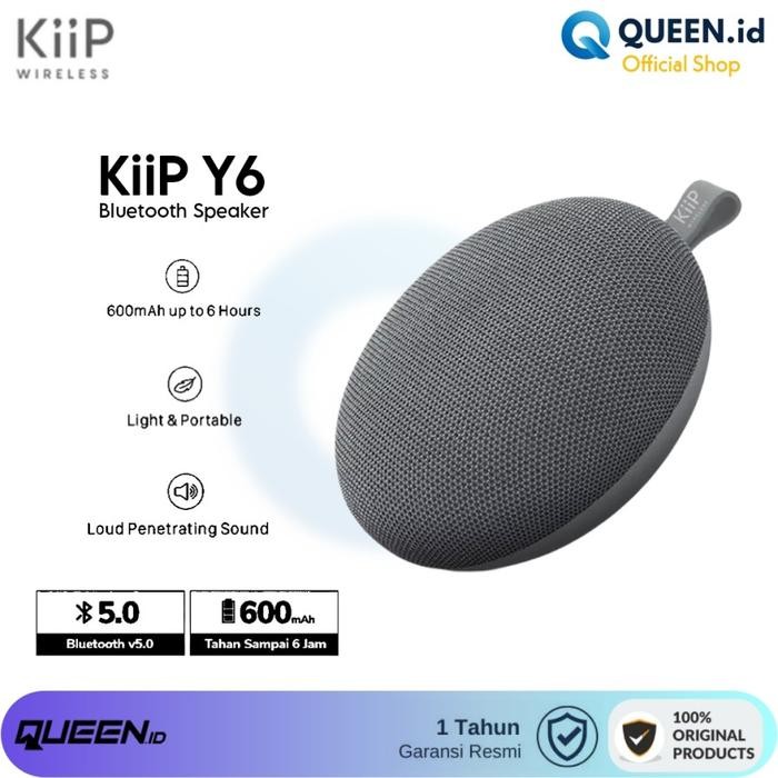 Venom Kenwood - Kiip Y6 Wireless Bluetooth Speaker Bt 5.0 - Round Speaker Hifi Mini Speaker