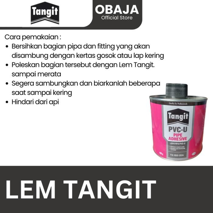 Tangit Lem Pipa Kaleng 400 Gr / Lem Tangit 400 Gr