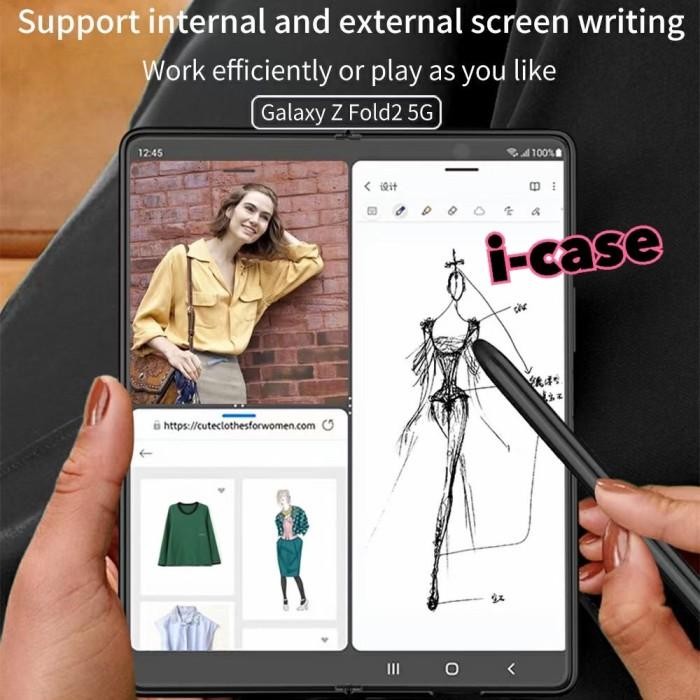TERBARU CASE SAMSUNG Z FOLD 2/3 WITH SPEN SLOT GALAXY FOLD2 5G BONUS PEN FOLD3 TERMURAH