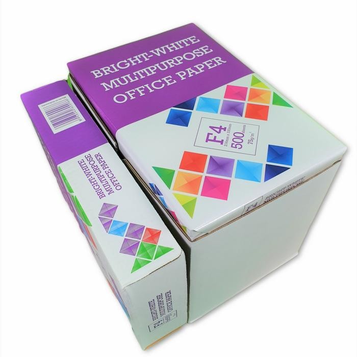 

Kertas Hvs F4 75Gr Bright White 1Dus(5Rim)