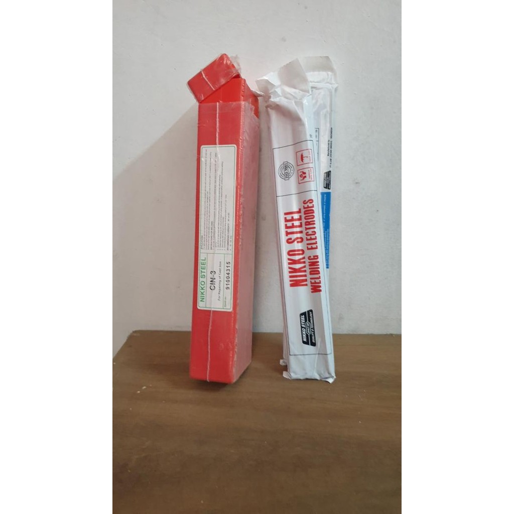 KAWAT LAS BESI COR ELEKTRODA NIKKO STEEL CIN-3 PER KG