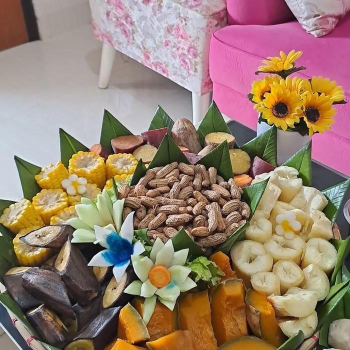 Kue Tampah Rebusan Tradisional