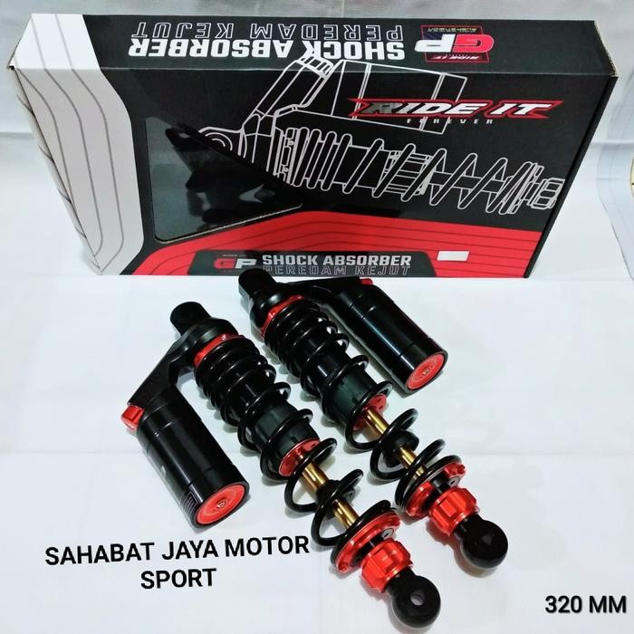 SHOCK TABUNG RIDE IT GP PREMIUM DOUBLE KLIK 320MM RX KING TIGER