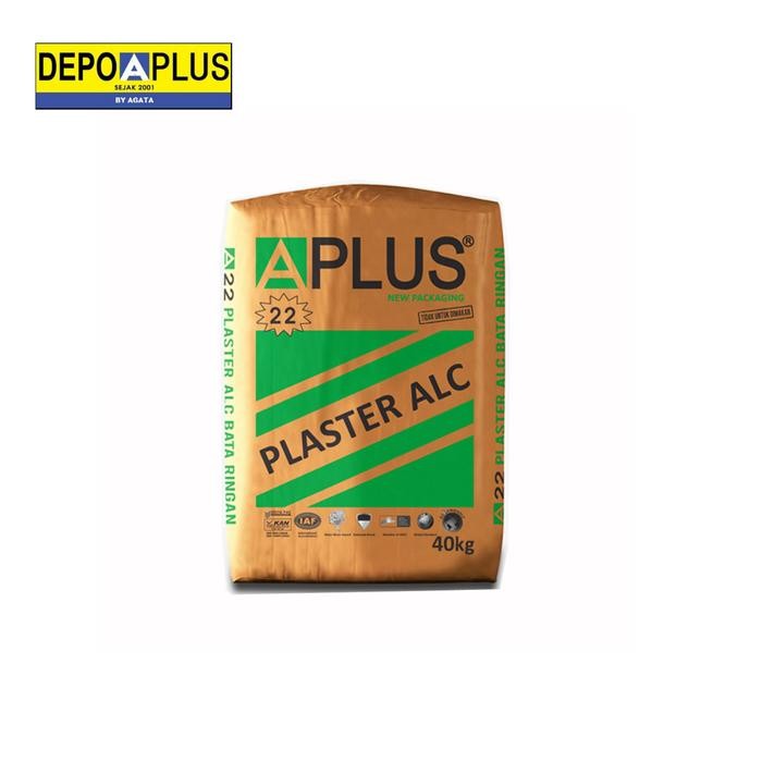 Semen mortar plaster / plester dinding bata hebel ringan 40kg