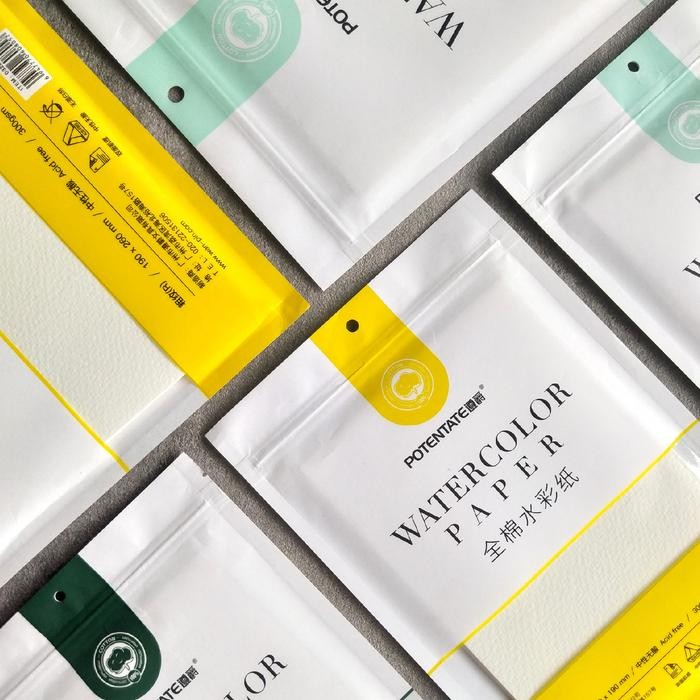 

Kertas Cat Air Potentate Cotton 13x19cm Watercolor Paper Sheet Set