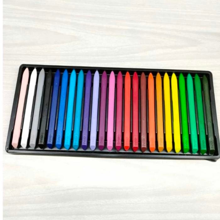 crayon palstik deli 24warna C200-20
