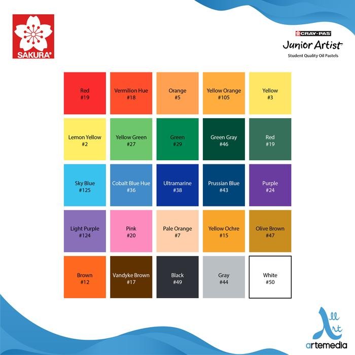 

Sakura Cray-Pas Junior Artist Oil Pastel Set