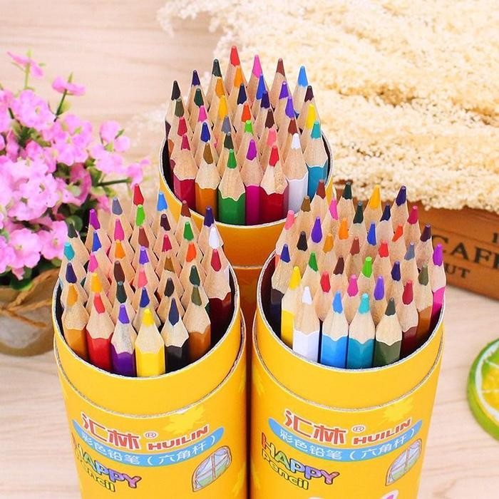 

COLOR PENCIL LABUBU SET ISI 18 PCS pensil warna karakter lucu cfc