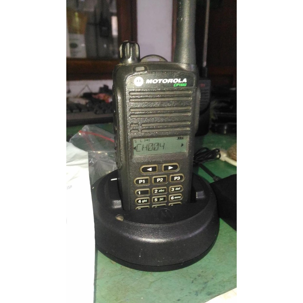 HT MOTOROLA CP1660 FREKUENSI 350MHZ ATAU UHF LOW BAND