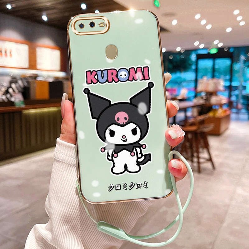 Casing Hp Untuk OPPO A7 A5s A12 A12s A11k Case Casing Silikon HP Kasing bermotif karakter kartun hit