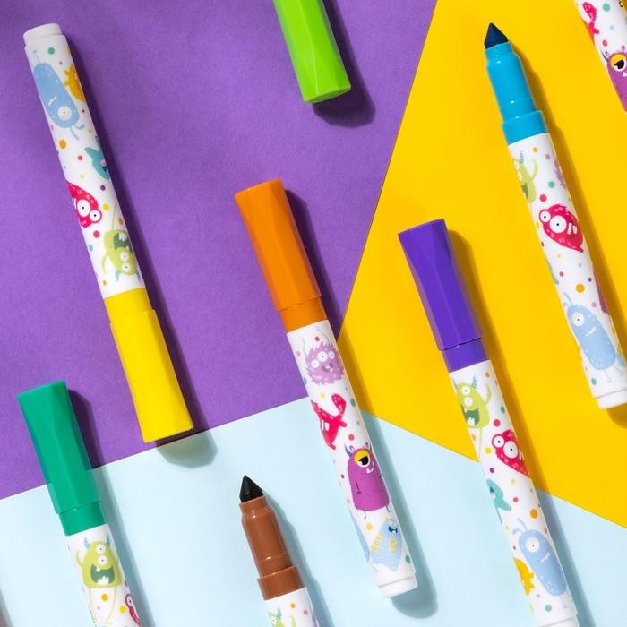 

Deli Washable Marker / Spidol Warna Anak 12 24 Warna Mudah dicuci Tersertifikasi Aman EC155