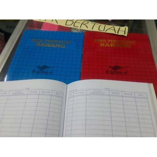 

TUMI Buku Persediaan Barang Kwarto Dong A 90