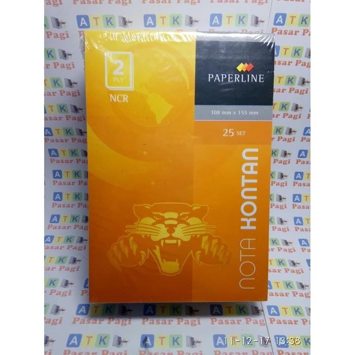 

TUMI Nota Kontan 2 Ply Kecil Paperline / Buku Nota Kontan Kecil