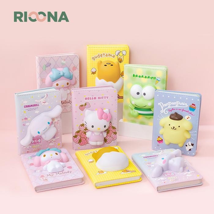 

TUMI Squishy Book Daily Notebook Agenda Buku Catatan Anak Buku Tulis Diary Squishy