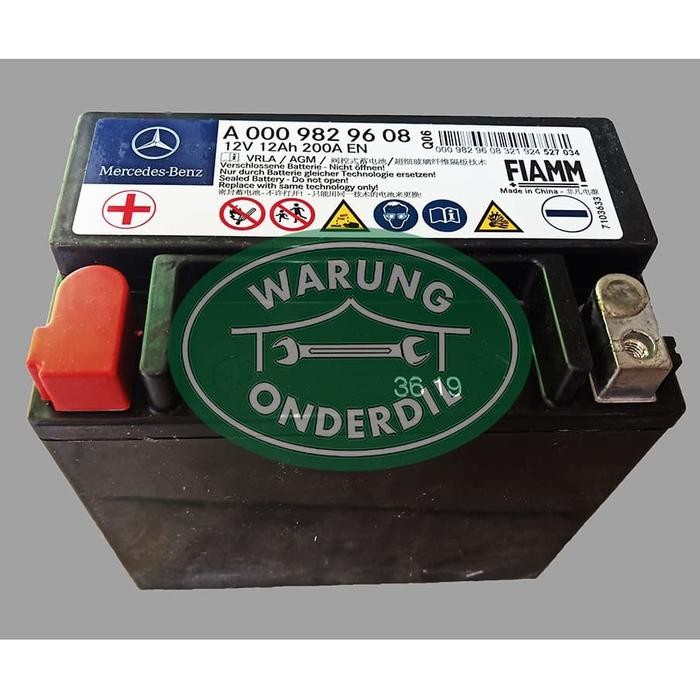 Auxiliary Battery Mercedes Benz W212 ORI