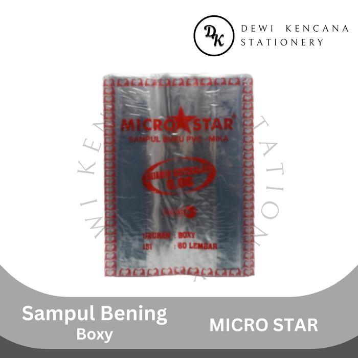 

TUMI Sampul Buku Mika Campus / Sampul Bening Boxy Merk Micro 1 Pak Isi 60