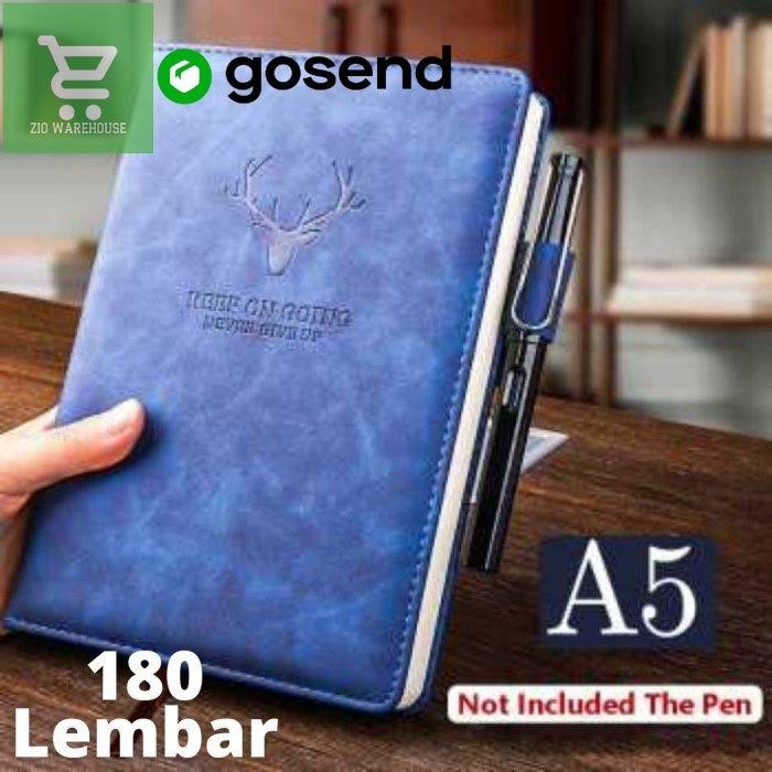 

I77W Buku Jurnal Agenda Catatan Perjalanan A5 Aesthetic Notebook 180 Lembar