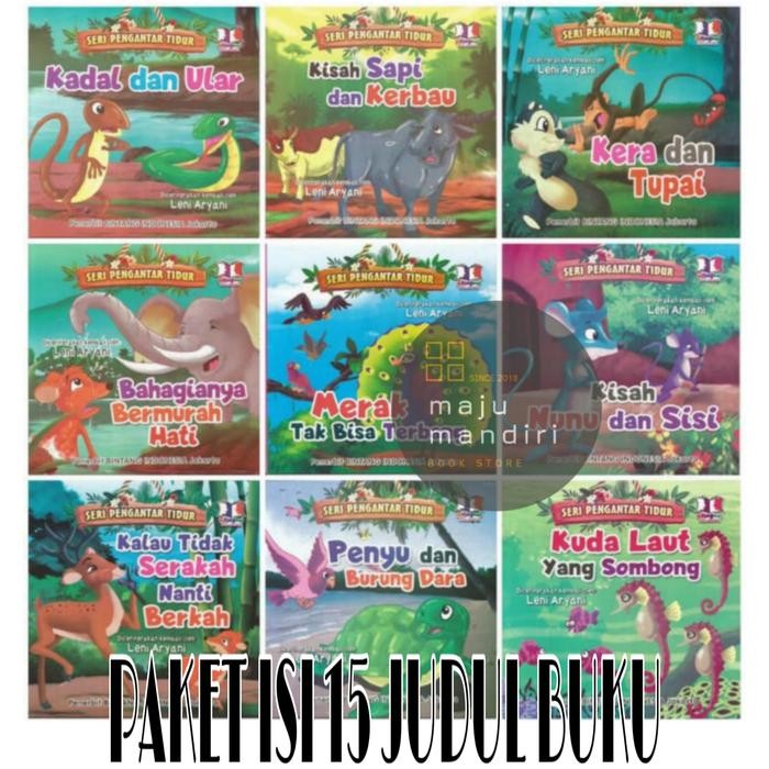 

PAKET ISI 15 JUDUL BUKU - Buku Cerita Seri Pengantar Tidur Anak