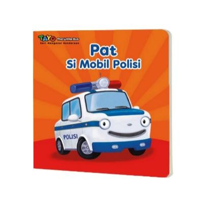 

[Mizan] Buku Tayo Seri Mengenal Kendaraan Pat Si Mobil Polisi Boardbook