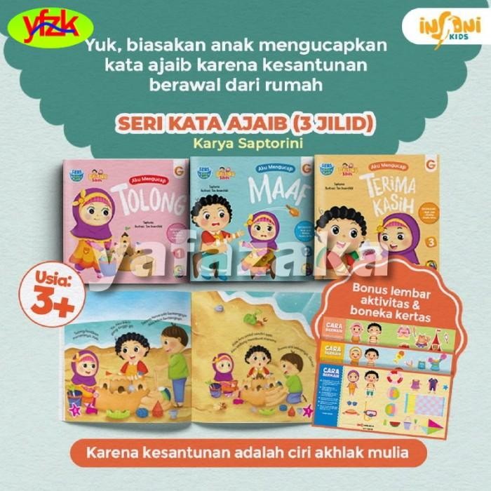 

Buku Seri Kata Ajaib - Cerita Anak Bergambar Usia Dini TK PAUD 3 4 tahun 5 6 th