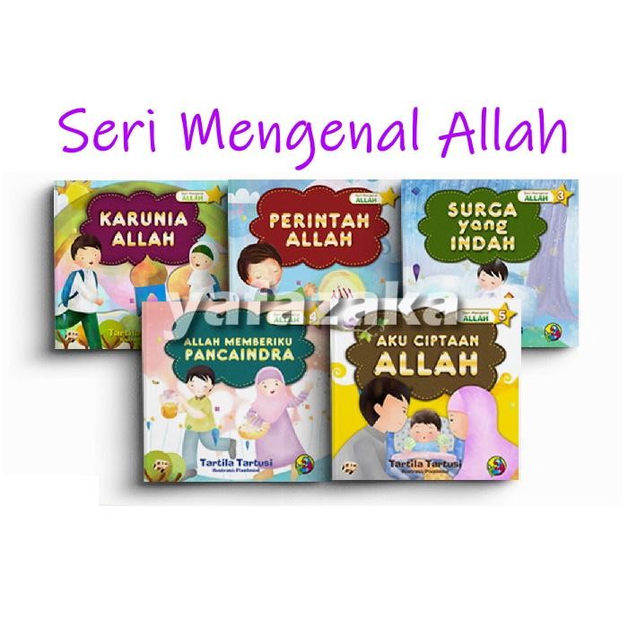 

Buku Islami Anak Seri Mengenal Allah 1 SET - Cerita Bergambar Usia TK