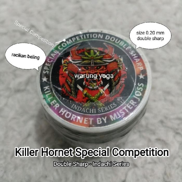 Warung Yoga Benang Gelasan Layangan Killer Hornet Special Competition Double Sharp Indachi Series