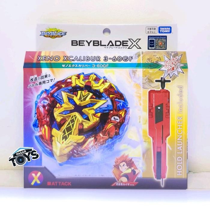 BeybladeX Beyblade X Xeno Xcalibur 3-60GF BX-00 / BXG-13 Takara Tomy
