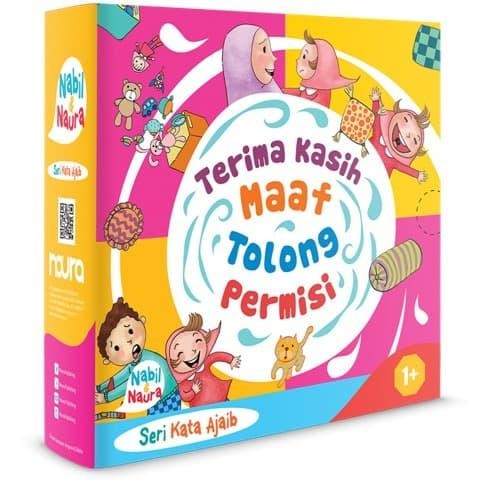 

Buku Paket Nabil Naura : Seri Kata Ajaib (Boardbook) - Buku Anak