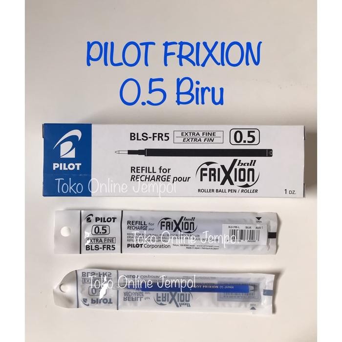 

I77W Atk0749Pl Refill 0.5 Biru Frixion Bls-Fr5 Pilot Pulpen Isi Ulang 0,5
