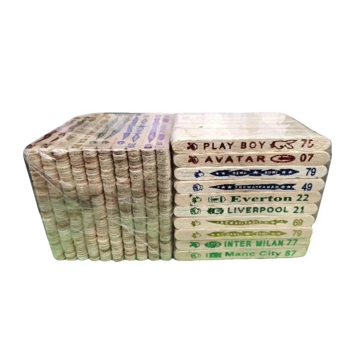 

I77W 500 Pcs Stik Tinta No 1, Stik Tinta Emas No 1 Mainan