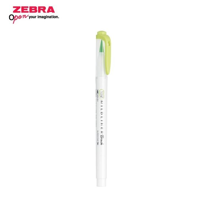 

X689 Zebra Mildliner Brush Highlighter Stabilo Double Tip Dua Sisi Water Based Marker