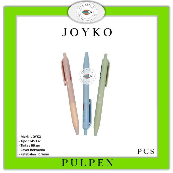 

X689 Joyko - Pulpen/ Gel Pen Gp-337 Paspen Hitam - Lusin