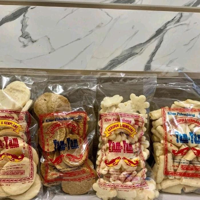 

Sale!! Paket 4Bks Kerupuk Palembang (Bunga,Usus,Peser,Kulit)