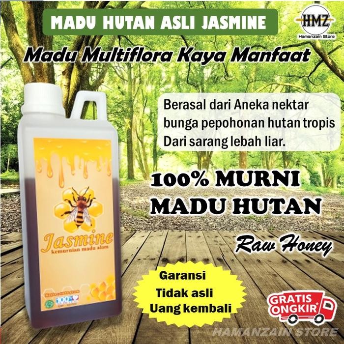 

Madu hutan asli murni by Jasmine Multiflora Raw Honey premium 1 Kg