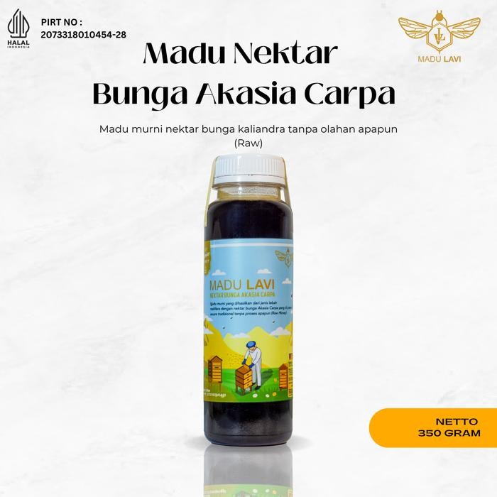 

Madu Hutan Akasia Carpa 350g Honey Botol Manis