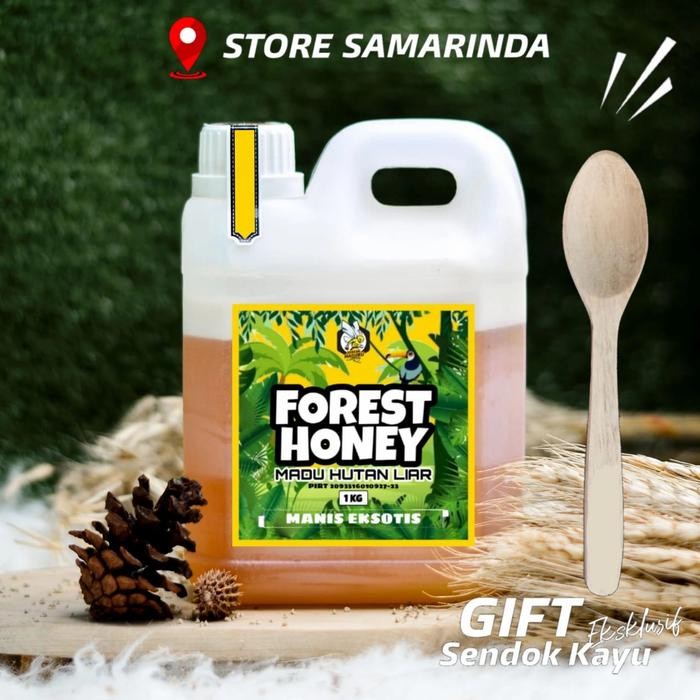 

Madu Murni Asli Hutan Liar Raw Honey [1Kg]