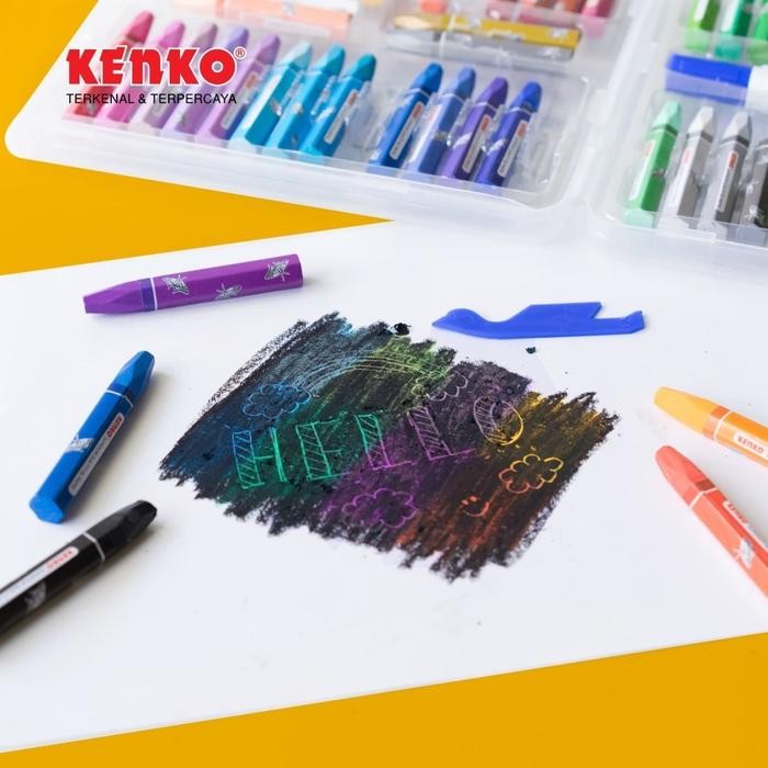 

Crayon Kenko 48 Warna / Oil Pastel