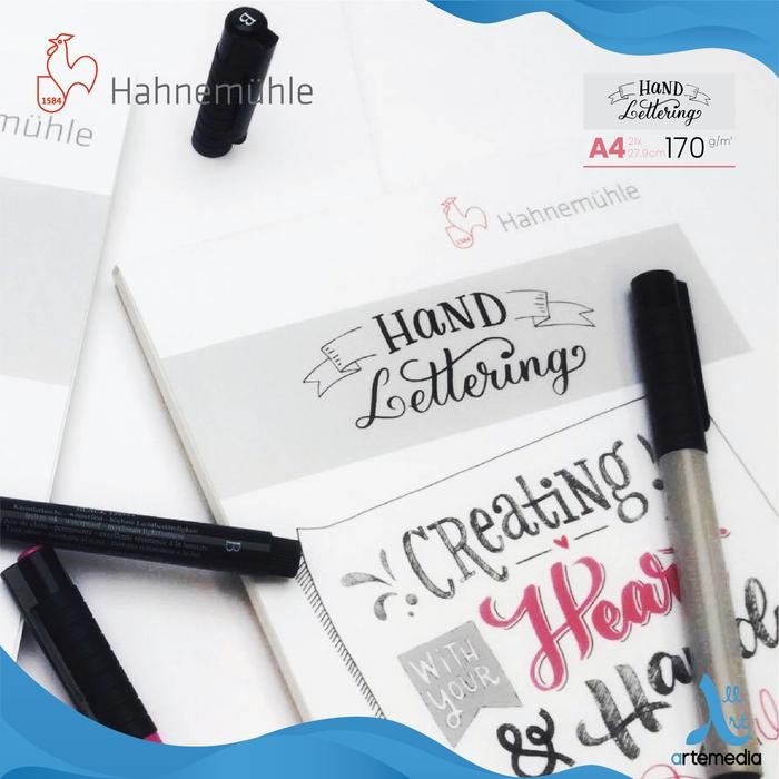 

Hahnemuhle Hand Lettering Pad Graphic Design Illustration Paper