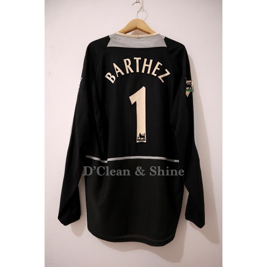 Neww Jersey Original Manchester United GK Home LS 2002/03 Nike Barthez 1