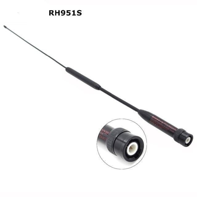PATON Unier Rh-951S Bnc M Antena Ht Dual Band Icom Alinco Rh951S Rh951 Male