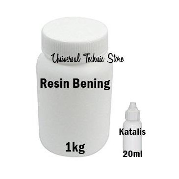 PAKET RESIN FIBER / RESIN BENING 1KG + KATALIS 20ML