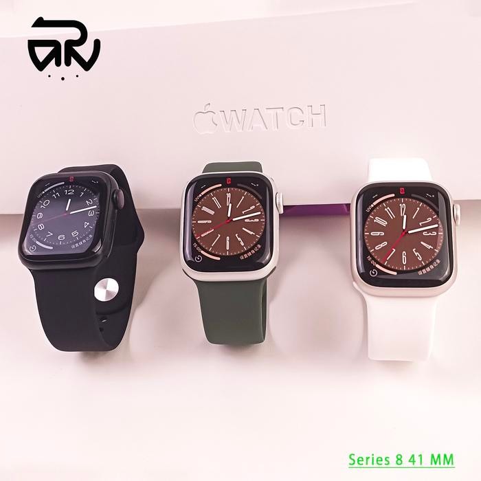 APPLE WATCH SERIES 8 2022 41MM ALUMINUM CASE MIDNIGHT STARLIGHT