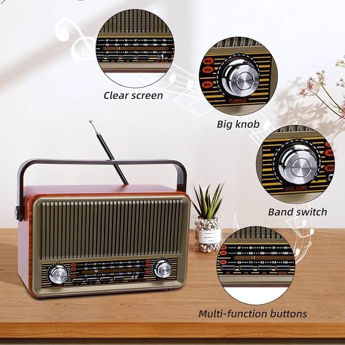 

TERLARIS~RADIO INTERNASIONAL FLECO F-510T FM/AM/SW PORTABLE RADIO BISA DIGUNAKAN UNTUK SPEAKER