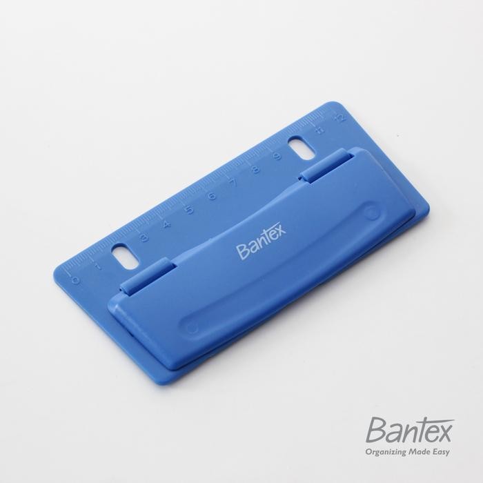 

Bantex Pembolong Kertas 2 Lubang Mini Punch Hole Cobalt Blue #9319 00