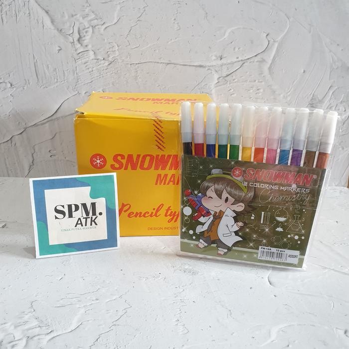 

snowman marker Pw-12A harga lusinan